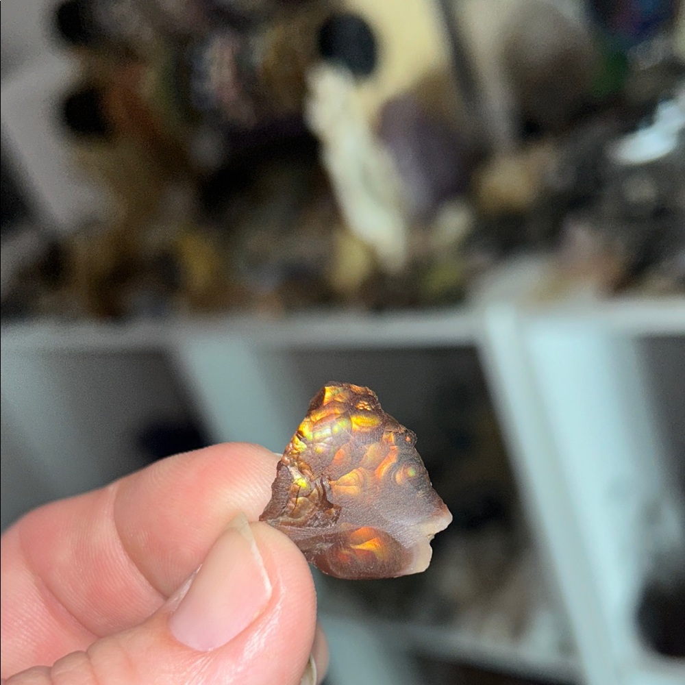 Fire agate extremely gorgeous